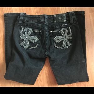 Miss Me Black skinny jeans